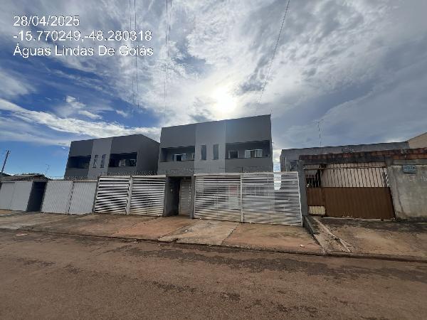 Vende-se em Aguas Lindas De Goias-GO  apto, 69.21 de área total, 64.28 de área privativa,  2_qto(s), varanda, a.serv, WC, 1_sala(s), cozinha, 1_vaga(s) de garagem.