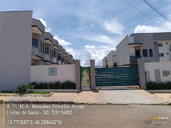 Vende-se em Aguas Lindas De Goias-GO  Casa, 58.44 de área privativa, 52.16 de área do terreno,  2_qto(s), a.serv, WC, 1_sala(s), 1 lavabo(s), cozinha, 1_vaga(s) de garagem.