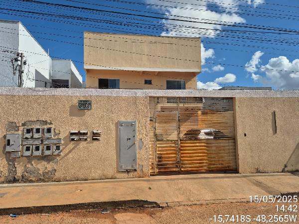 Vende-se em Aguas Lindas De Goias-GO  apto, 70.89 de área total, 54.90 de área privativa,  2_qto(s), a.serv, WC, 1_sala(s), cozinha.