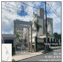 Vende-se em Joinville-SC  apto, 42.85 de área privativa, 0.00 de área do terreno.