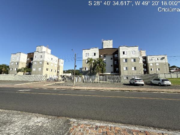 Vende-se em Criciuma-SC  apto, 63.41 de área total, 54.17 de área privativa,  2_qto(s), a.serv, WC, 1_sala(s), cozinha, 1_vaga(s) de garagem.