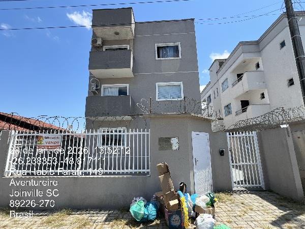Vende-se em Joinville-SC  apto, 57.89 de área total, 54.00 de área privativa,  2_qto(s), WC, 1_sala(s), cozinha, 1_vaga(s) de garagem.