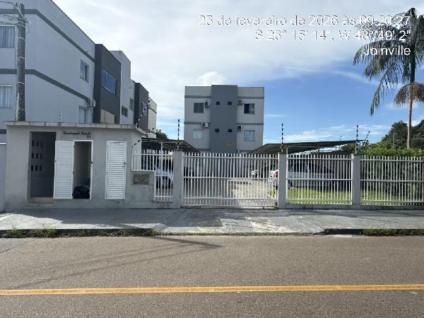 Vende-se em Joinville-SC  apto, 58.65 de área total, 55.00 de área privativa,  2_qto(s), a.serv, WC, 1_sala(s), cozinha, 1_vaga(s) de garagem.