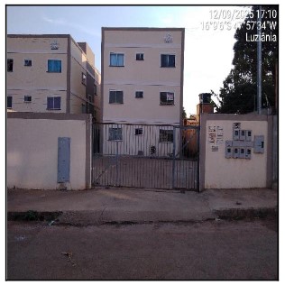 Vende-se em Luziania-GO  apto, 54.37 de área privativa,  2_qto(s), WC, 1_sala(s), cozinha, 1_vaga(s) de garagem.