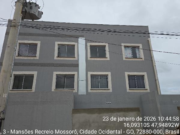 Vende-se em Cidade Ocidental-GO  apto, 89.08 de área total, 47.37 de área privativa,  2_qto(s), WC, 1_sala(s), cozinha, 1_vaga(s) de garagem.