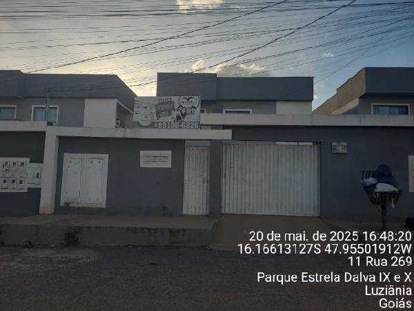 Vende-se em Luziania-GO  apto, 57.15 de área total, 57.15 de área privativa,  2_qto(s), a.serv, WC, 1_sala(s), cozinha, 1_vaga(s) de garagem.