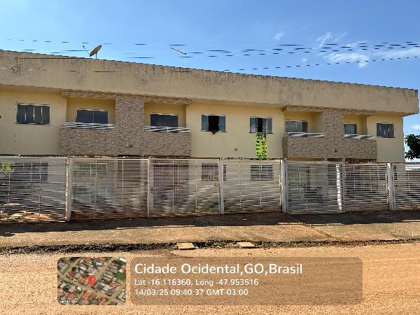 Vende-se em Cidade Ocidental-GO  apto, 78.07 de área total, 48.00 de área privativa,  2_qto(s), WC, 1_sala(s), cozinha.