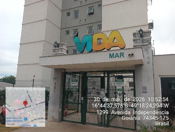 Vende-se em Goiania-GO  apto, 87.30 de área total, 49.60 de área privativa,  2_qto(s), WC, 1_sala(s), cozinha, 1_vaga(s) de garagem.