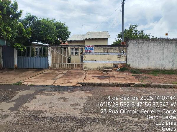 Vende-se em Luziania-GO  Casa, 62.10 de área total, 62.10 de área privativa, 196.75 de área do terreno,  3_qto(s), a.serv, WC, 1_sala(s), cozinha, 1_vaga(s) de garagem.