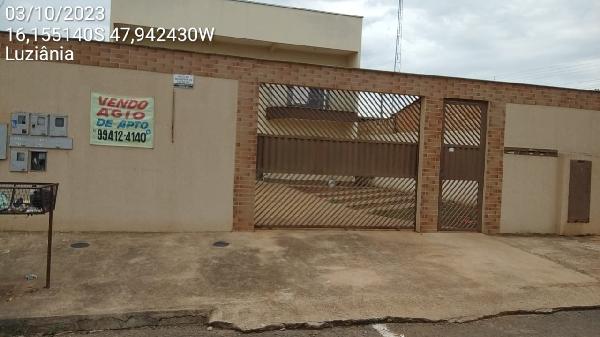 Vende-se em Luziania-GO  apto, 73.86 de área privativa,  2_qto(s), varanda, a.serv, WC, 1_sala(s), 1_vaga(s) de garagem.