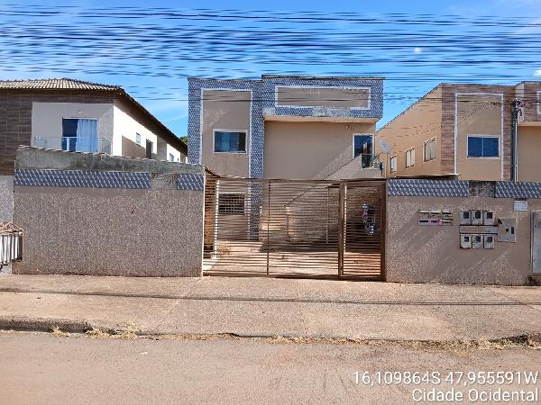 Vende-se em Cidade Ocidental-GO  apto, 82.94 de área total, 49.20 de área privativa,  2_qto(s), a.serv, WC, 1_sala(s), cozinha.