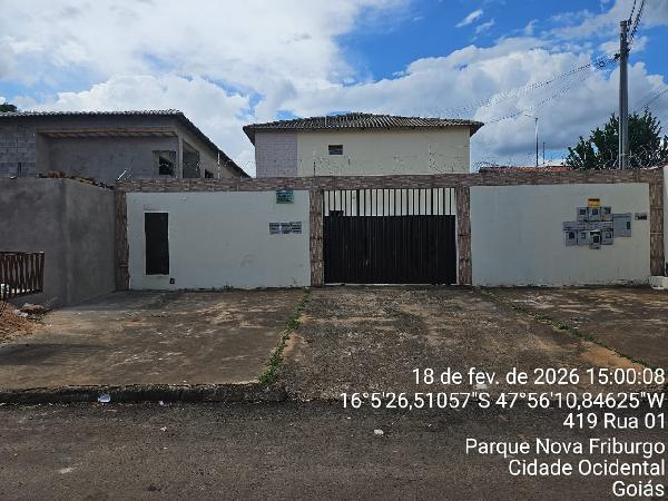 Vende-se em Cidade Ocidental-GO  apto, 88.20 de área total, 52.28 de área privativa,  2_qto(s), a.serv, WC, 1_sala(s), cozinha, 1_vaga(s) de garagem.