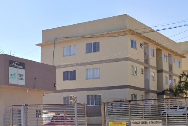 Vende-se em Cidade Ocidental-GO  apto, 47.95 de área total, 47.95 de área privativa,  2_qto(s), varanda, a.serv, WC, 1_sala(s), cozinha, 1_vaga(s) de garagem.