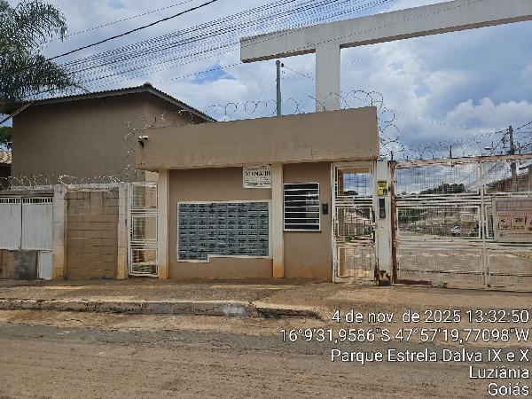 Vende-se em Luziania-GO  apto, 48.04 de área total, 44.23 de área privativa,  2_qto(s), a.serv, WC, 1_sala(s), cozinha, 1_vaga(s) de garagem.