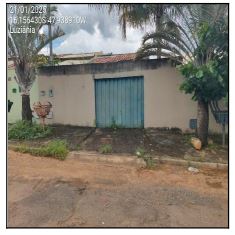 Vende-se em Luziania-GO  Casa, 56.65 de área privativa, 166.66 de área do terreno,  2_qto(s), varanda, a.serv, WC, 1_sala(s), cozinha, 1_vaga(s) de garagem.