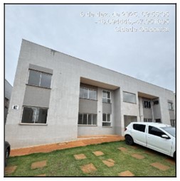 Vende-se em Cidade Ocidental-GO  apto, 53.54 de área privativa,  2_qto(s), WC, 1_sala(s), cozinha, 1_vaga(s) de garagem.