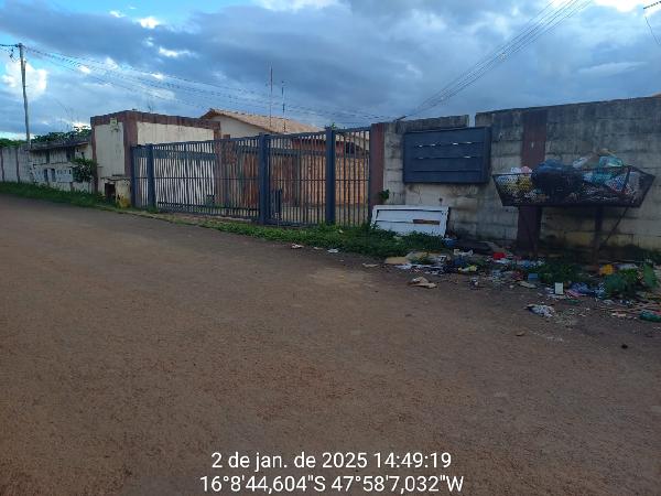Vende-se em Luziania-GO  Casa, 55.02 de área total, 55.02 de área privativa, 150.70 de área do terreno,  2_qto(s), a.serv, WC, 1_sala(s), cozinha, 1_vaga(s) de garagem.