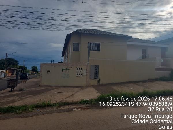 Vende-se em Cidade Ocidental-GO  apto, 50.09 de área total, 50.09 de área privativa,  2_qto(s), a.serv, WC, 1_sala(s), cozinha, 1_vaga(s) de garagem.