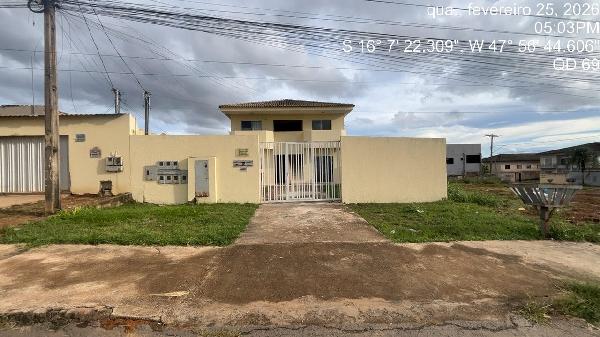 Vende-se em Cidade Ocidental-GO  apto, 88.34 de área total, 54.03 de área privativa,  2_qto(s), a.serv, WC, 1_sala(s), cozinha, 1_vaga(s) de garagem.