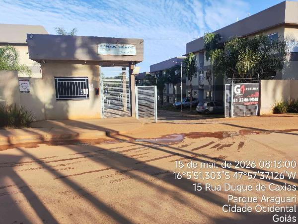 Vende-se em Cidade Ocidental-GO  apto, 93.66 de área total, 53.86 de área privativa,  2_qto(s), varanda, a.serv, WC, 1_sala(s), cozinha, 1_vaga(s) de garagem.