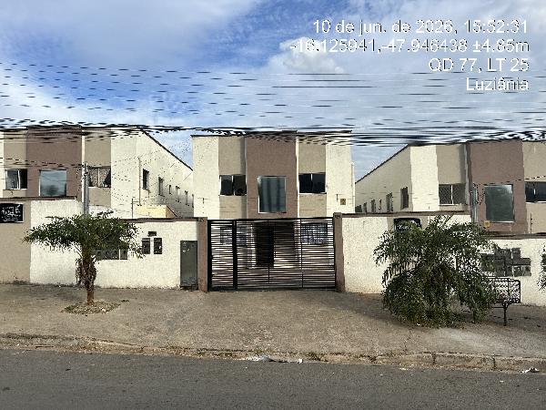 Vende-se em Cidade Ocidental-GO  apto, 72.44 de área total, 48.11 de área privativa,  2_qto(s), varanda, a.serv, WC, 1_sala(s), cozinha, 1_vaga(s) de garagem.
