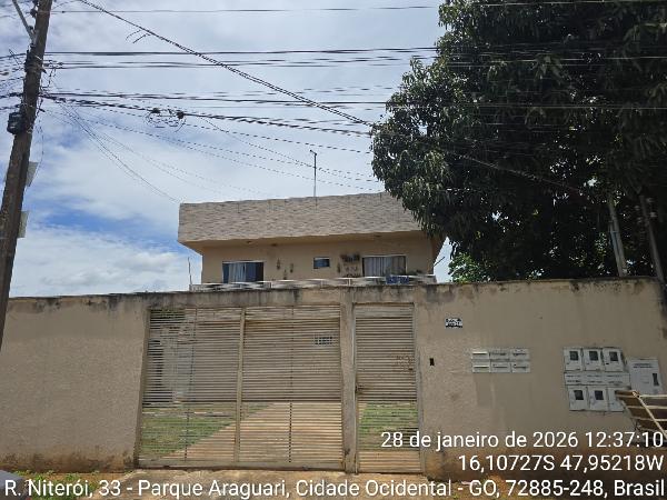 Vende-se em Cidade Ocidental-GO  apto, 85.01 de área total, 50.86 de área privativa,  2_qto(s), a.serv, WC, 1_sala(s), cozinha, 1_vaga(s) de garagem.