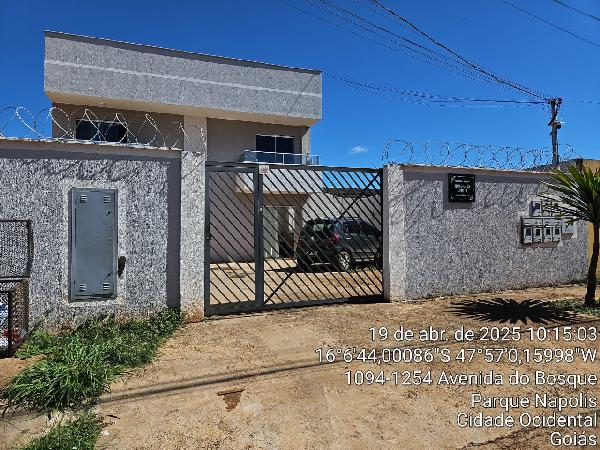 Vende-se em Cidade Ocidental-GO  apto, 85.13 de área total, 59.69 de área privativa,  2_qto(s), a.serv, WC, 1_sala(s), cozinha, 1_vaga(s) de garagem.