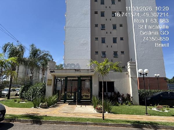 Vende-se em Goiania-GO  apto, 87.56 de área total, 49.60 de área privativa,  2_qto(s), WC, 1_sala(s), cozinha, 1_vaga(s) de garagem.