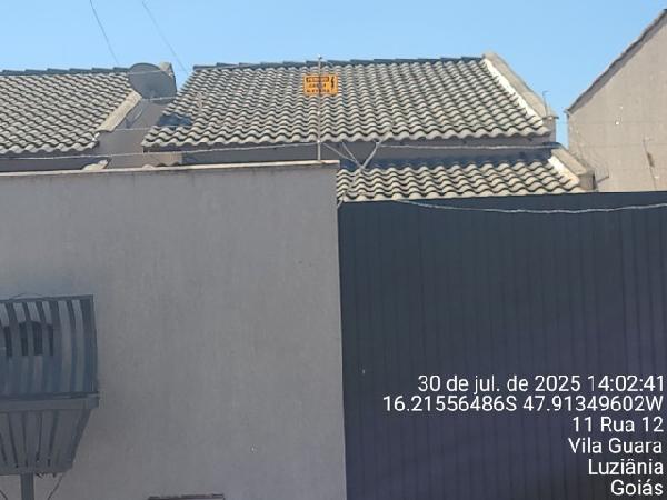 Vende-se em Luziania-GO  Casa, 79.97 de área total, 79.97 de área privativa, 150.00 de área do terreno,  2_qto(s), a.serv, WC, 1_sala(s), cozinha, 1_vaga(s) de garagem.