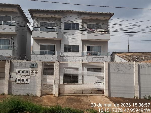 Vende-se em Luziania-GO  apto, 84.83 de área total, 67.31 de área privativa,  2_qto(s), a.serv, WC, 1_sala(s), cozinha, 1_vaga(s) de garagem.