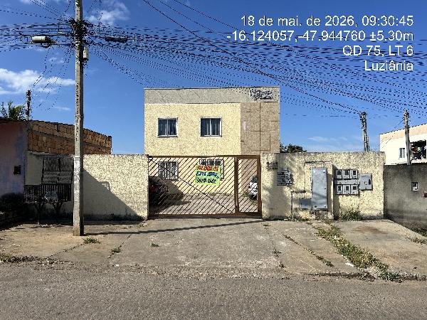 Vende-se em Cidade Ocidental-GO  apto, 86.12 de área total, 50.16 de área privativa,  2_qto(s), a.serv, WC, 1_sala(s), cozinha, 1_vaga(s) de garagem.
