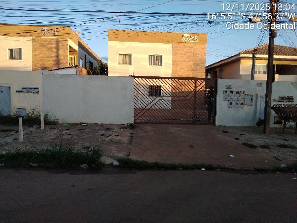Vende-se em Cidade Ocidental-GO  apto, 84.14 de área total, 46.74 de área privativa,  2_qto(s), a.serv, WC, 1_sala(s), cozinha, 1_vaga(s) de garagem.