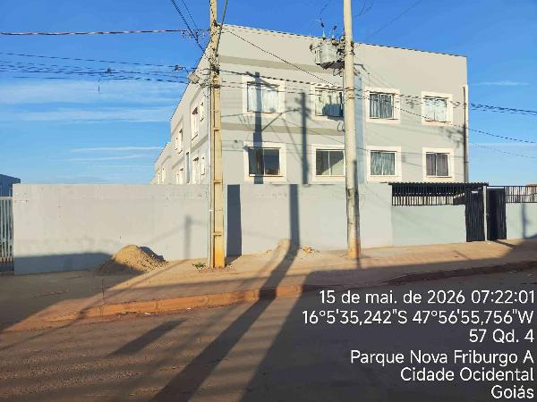 Vende-se em Cidade Ocidental-GO  apto, 89.08 de área total, 47.37 de área privativa,  2_qto(s), a.serv, WC, 1_sala(s), cozinha, 1_vaga(s) de garagem.