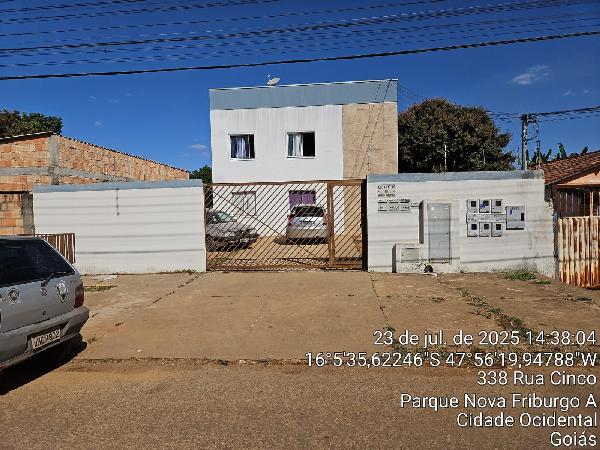 Vende-se em Cidade Ocidental-GO  apto, 86.11 de área total, 50.16 de área privativa,  2_qto(s), a.serv, WC, 1_sala(s), cozinha, 1_vaga(s) de garagem.