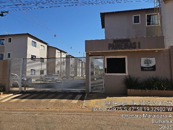 Vende-se em Luziania-GO  apto, 63.74 de área total, 48.30 de área privativa,  2_qto(s), a.serv, WC, 1_sala(s), cozinha, 1_vaga(s) de garagem.