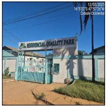 Vende-se em Cidade Ocidental-GO  apto, 50.23 de área privativa,  2_qto(s), varanda, a.serv, WC, 1_sala(s), cozinha, 1_vaga(s) de garagem.