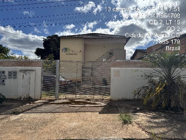Vende-se em Cidade Ocidental-GO  apto, 86.70 de área total, 51.73 de área privativa,  2_qto(s), WC, 1_sala(s), cozinha, 1_vaga(s) de garagem.
