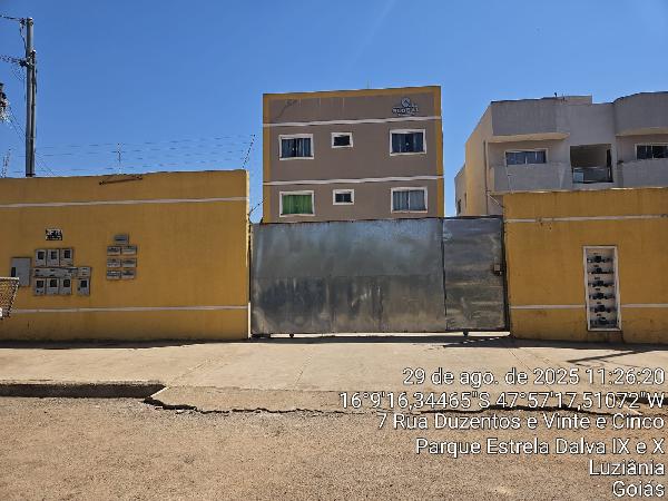 Vende-se em Luziania-GO  apto, 73.63 de área total, 54.37 de área privativa,  2_qto(s), WC, 1_sala(s), cozinha, 1_vaga(s) de garagem.