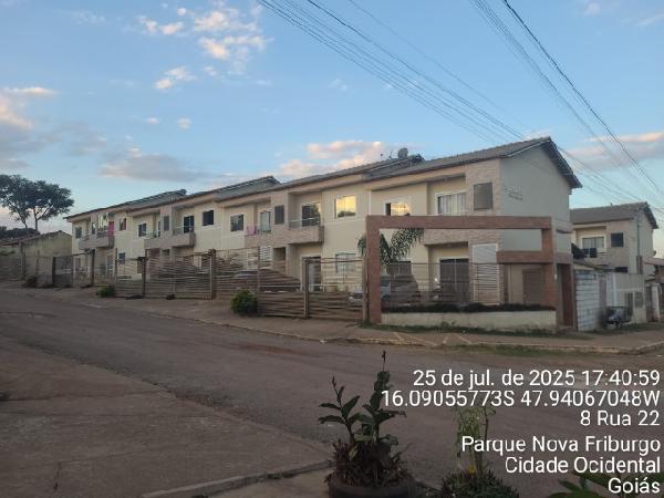 Vende-se em Cidade Ocidental-GO  apto, 50.87 de área total, 50.87 de área privativa,  2_qto(s), a.serv, WC, 1_sala(s), cozinha, 1_vaga(s) de garagem.