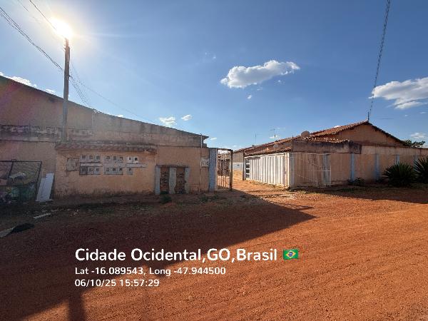Vende-se em Cidade Ocidental-GO  Casa, 61.04 de área total, 61.04 de área privativa, 900.00 de área do terreno,  2_qto(s), varanda, a.serv, WC, 1_sala(s), cozinha, 1_vaga(s) de garagem.