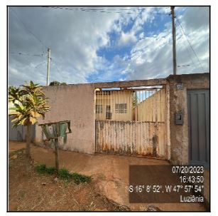 Vende-se em Luziania-GO  Casa, 55.12 de área privativa, 180.00 de área do terreno,  2_qto(s), varanda, a.serv, WC, 1_sala(s), cozinha, 1_vaga(s) de garagem.