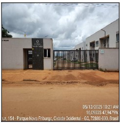 Vende-se em Cidade Ocidental-GO  apto, 102.96 de área total, 53.54 de área privativa,  2_qto(s), a.serv, WC, 1_sala(s), cozinha, 1_vaga(s) de garagem.