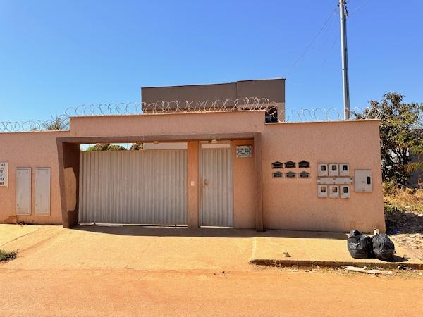 Vende-se em Luziania-GO  apto, 69.91 de área total, 55.77 de área privativa,  2_qto(s), a.serv, WC, 1_sala(s), cozinha, 1_vaga(s) de garagem.