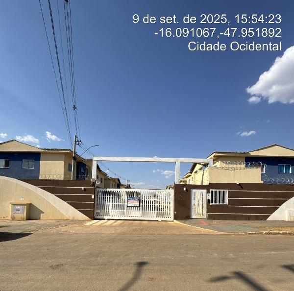 Vende-se em Cidade Ocidental-GO  apto, 113.74 de área total, 46.39 de área privativa,  2_qto(s), a.serv, WC, 1_sala(s), cozinha, 1_vaga(s) de garagem.