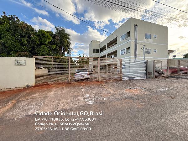 Vende-se em Cidade Ocidental-GO  apto, 86.53 de área total, 52.38 de área privativa,  2_qto(s), a.serv, WC, 1_sala(s), cozinha, 1_vaga(s) de garagem.