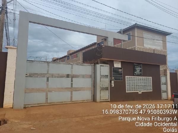 Vende-se em Cidade Ocidental-GO  apto, 47.05 de área total, 63.53 de área privativa,  2_qto(s), a.serv, WC, 1_sala(s), cozinha, 1_vaga(s) de garagem.