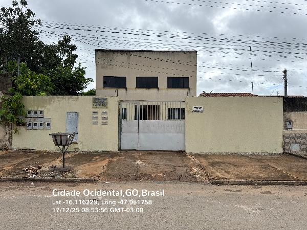 Vende-se em Cidade Ocidental-GO  apto, 85.71 de área total, 48.35 de área privativa,  2_qto(s), a.serv, WC, 1_sala(s), cozinha, 1_vaga(s) de garagem.