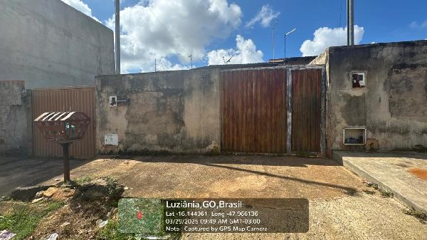 Vende-se em Luziania-GO  Casa, 61.02 de área total, 61.02 de área privativa, 180.00 de área do terreno,  2_qto(s), varanda, a.serv, WC, 1_sala(s), cozinha, 1_vaga(s) de garagem.