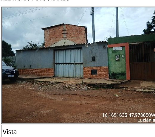 Vende-se em Luziania-GO  Casa, 55.12 de área privativa, 148.89 de área do terreno,  2_qto(s), varanda, a.serv, WC, 1_sala(s), cozinha, 1_vaga(s) de garagem.