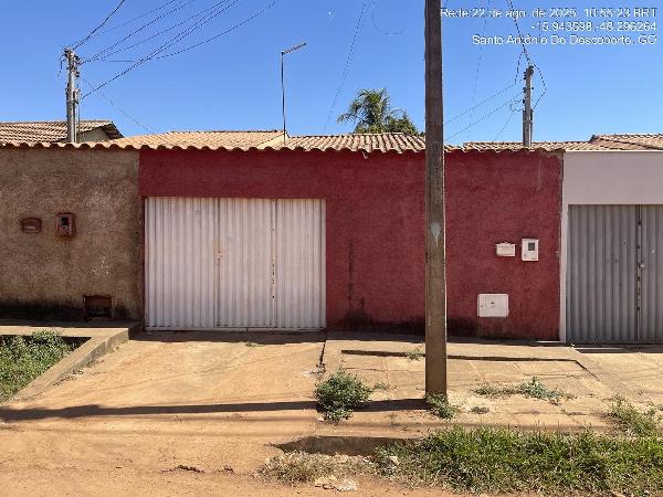 Vende-se em Santo Antonio Do Descoberto-GO  Casa, 69.50 de área total, 69.50 de área privativa, 180.00 de área do terreno,  2_qto(s), varanda, a.serv, WC, 1_sala(s), cozinha, 1_vaga(s) de gara